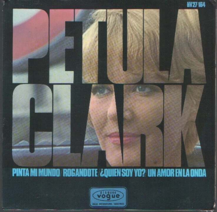 PETULA CLARK EP Spain 1966 Colour my world +3 - Image 1 of 1