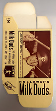 1971 HOLLOWAY'S MILK DUDS COMPLETE BOX JOHNNY BENCH CINCINNATI REDS RARE!