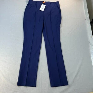 Mary Crafts Pants Size 8 Women Dress Pull On Navy Blue Stretch New 30x28. - Picture 1 of 14