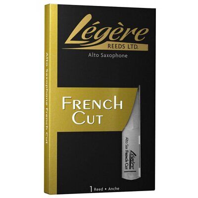 Legere synthetic French Cut Alto Sax/Saxophone Reed 2.0mm to 3.0mm, ASFxx