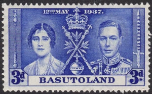 1937 Basutoland SC# 17 - Coronation Issue - M-H - Picture 1 of 2