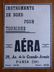 7/1935 Pub Ets Aera Compas Aera Equipement Instrument Aviation Avion French Ad