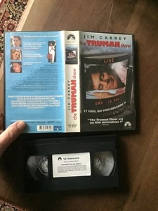 CASSETTE VIDEO VHS CINEMA THE TRUMAN SHOW jim carrey - Photo 1/1