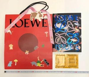 Loewe issue 5 Holiday Spring look book Catalog & Suna Fujita Paper Bag 2474 - Picture 1 of 8