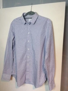 Armani Collezioni Long Sleeve Slim Fit Shirt Size 16, Pit To pit Measure 22 Inch - Picture 1 of 5