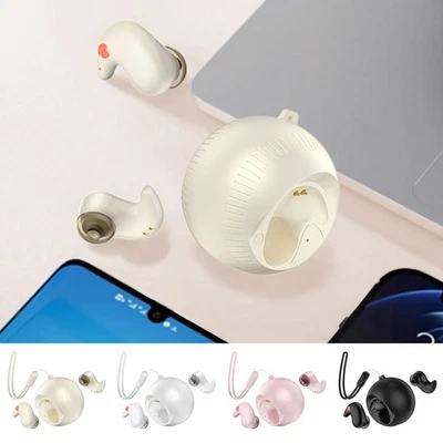 In Ear Mini Bluetooth 5.3 Headset Earphones Earbuds Stereo Bass Headphones - Image 1 of 4