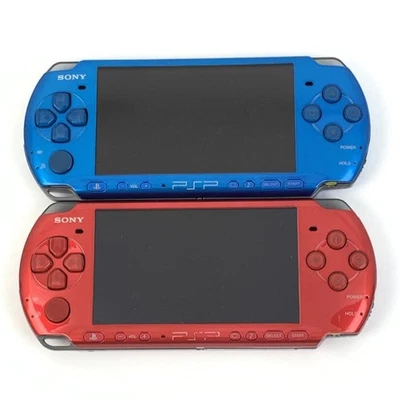Sony PSP Console PSP-3000 Lot of 2 Tested Works No Battery From Japan 0782 UG - Image 1 of 4
