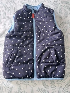Girls Reversable Gillet Age 3 - 4 Years - Picture 1 of 5