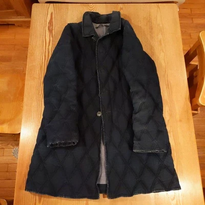 Abrigo de plumón índigo Foto 1 de 4