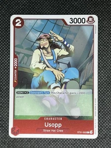 One Piece EX Gear 5 USOPP #ST21-002 HOLO Red Ranged Character - Bild 1 von 2