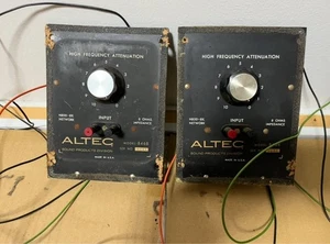 Par de redes cruzadas bidireccionales Altec 846B altavoces de colección piezas de audio probadas - Imagen 1 de 4