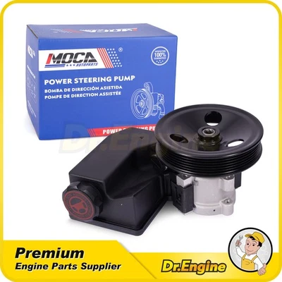 Power Steering Pump for Dodge Ram 1500 Viper 8.3L Jeep Grand Cherokee 4.7L RWD - Image 1 of 4