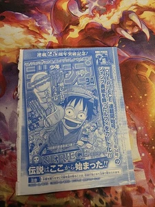 Sealed Monkey D Luffy P-033 Shonen Jump 25th Promo Japanese One Piece Card - Picture 1 of 2