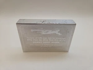 USAF Boeing B-47 Stratojet Wing Root Skin Sample Aluminum Alloy - Picture 1 of 8