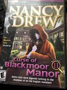 Nancy Drew: Der Fluch von Blackmoor Manor: Mystery #11, PC-Spiel CD-ROM Disc in einwandfreiem Zustand - Bild 1 von 4