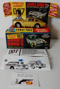 Corgi 261 James Bond 007 Aston Martin DB5 1966   - Picture 1 of 4