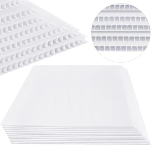20 piezas 24 X 36 pulgadas hoja de plástico corrugado cartón corrugado 4 mm de grosor - Imagen 1 de 12