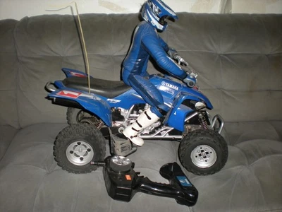 VINTAGE YFZ450 YAMAHA 1/4 SCALE RADIO SHACK ATV RC 4WHEELER 4X4 R/C QUAD RACER!! - Image 1 of 4