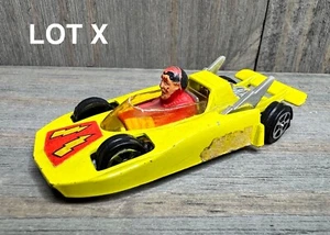 CORGI Juniors 1979 SHAZAM! #24 DC Comics Diecast Racing Car Yellow England LOT X - Picture 1 of 6