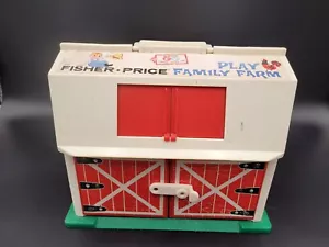 Vintage Fisher Price Little People Family Farm Scheune nur 70er Jahre - Bild 1 von 10