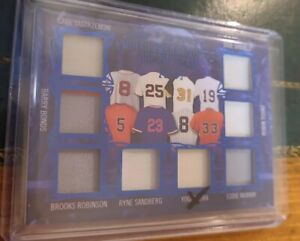 2020 Leaf In the Game Used A Sports Midsummers Night's Dream Team /35 HOF relic