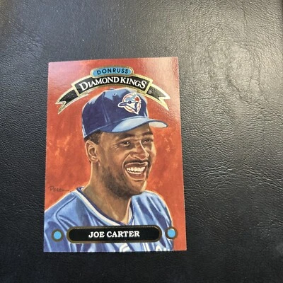 DK 3 Joe Carter Toronto Blue Jays ￼ diamond kings 1992 Donruss Cb24 KINg - Image 1 of 2