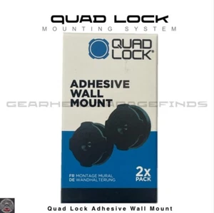 QUAD LOCK Maison/Bureau/Voiture - Support mural adhésif - NEUF EN BOITE (LIVRAISON GRATUITE !) - Photo 1 sur 6