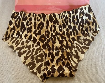 Panty Hiphugger Victoria's Secret 2008 Talla M Estampado Animal RARO Muy Sexy Nueva con Etiquetas Foto 1 de 4