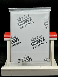 2022 Wild Card Matte Football White Pack mögliche Autos und 1/1? - Bild 1 von 2