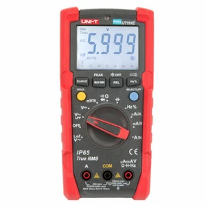 UNI-T UT191E UT191T Professional Multimeter with Temperature / IP65 ⊕IK - Picture 1 of 5