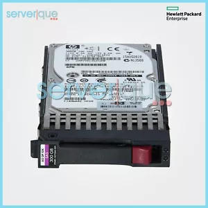 Disco duro de doble puerto 507127-B21 HP 300 GB SAS 6G 2,5" 10 K RPM intercambio en caliente 507284-001 - Imagen 1 de 3