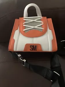 Steve Madden orange and black BWillson crossbody - Picture 1 of 9