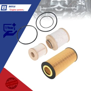 Oil & Fuel Filter Kit For 2003-2007 Ford F-250 350 450 Super Duty 6.0L Diesel - Picture 1 of 10