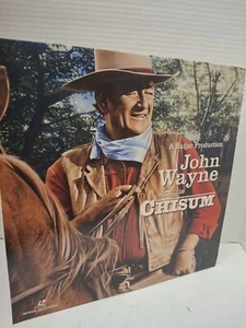 Chisum (1970, Laserdisc) John Wayne,CLASSIC WESTERN RARE - Picture 1 of 2