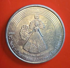 Martedì Grasso Krewe Di Iris Doubloon 1982 Dea dell'Arcobaleno - Foto 1 di 2