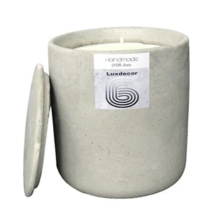 40Hrs Garden Summer Candles with Lid Scented Soy Candle Vegan Gift Set Luxdecor6 - Picture 1 of 9