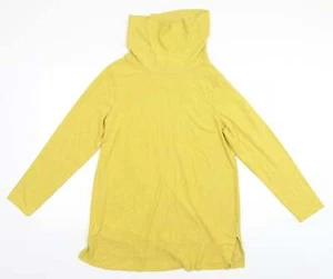 M&Co Womens Yellow Roll Neck Viscose Blend Jumper Size 16 - Picture 1 of 12