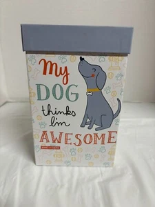 My Dog Thinks I'm Awesome Ceramic Mug 17 oz NEW w/Matching Box CUTE! - Picture 1 of 10