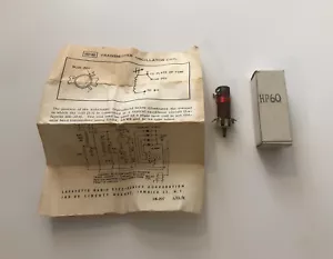 Bobina osciladora de transmisor hp60 de colección 1961 lote antiguo paquete abierto 1M-207 banda ciudadana - Imagen 1 de 4