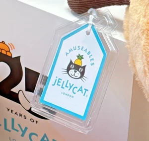 Original Jellycat Tag Protector – Pack of 21 + 2 Free Stickers FREE WORLD P&P - Picture 1 of 9