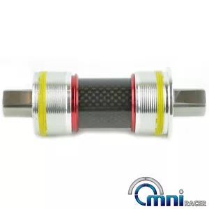 OMNI Racer ISO Square Taper Steel Bottom Bracket Centaur Veloce Mirage: 68x115mm - Picture 1 of 12