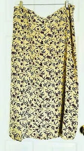 Plus Sized Women’s Due Per Due Silk Skirt - Tag Missing (Size 22W or 24W) - Picture 1 of 1