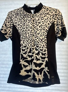She Beest Women’s Butterfly Jersey Size Med With Free Bontrager Gloves - Picture 1 of 5