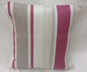Copricuscino di design Laura Ashley "STRISCIA TENDA" Cassis varie misure - Foto 1 di 2