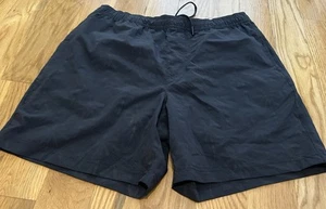 Chubbies Swim Trunks L Elastic Waist Beach Lined Brief Water Repellent Palm Tree - Picture 1 of 7