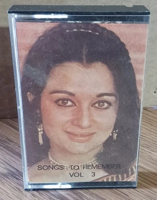 SONGS TO REMEMBER VOLUME 3: Pre-Owned Audio Cassette Tape~ Hindi - Image 1 of 4
