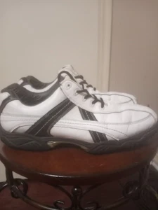 Zapatos de golf FootJoy para hombre serie Contour Spikes blancos negros talla 11 EE. UU. 54051 - Imagen 1 de 15