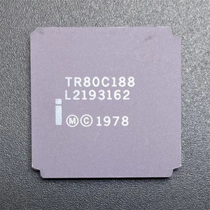 Intel TR80C188 CPU Ceramic 8MHz LCC68 CMOS 80188 16Bit x86 Processor RARE - Picture 1 of 3