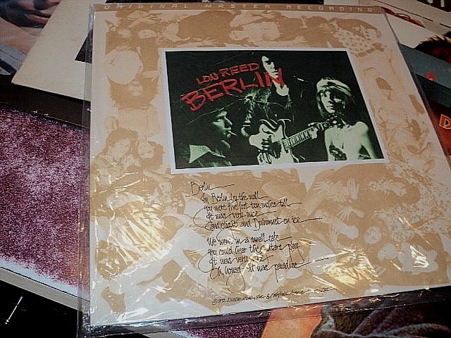 LOU REED BERLIN LP MFSL ORIGINAL MASTER RECORDING SEALED # 1235 - Image 1 of 1