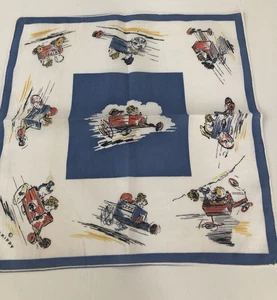 Vintage Children's hankie handkerchief -  1920s-30s SKIPPY by Percy Crosby  12" - Picture 1 of 7